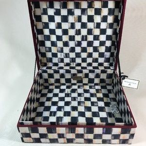 mackenzie childs Storage & Organization - mackenzie childs highbanks velvet jewelry box new! mackenzie childs Storage & Organization - mackenzie childs highbanks velvet jewelry box new!